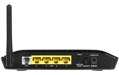يتصل بمودم أو جهاز توجيه ADSL تستطيع من خلاله أجهزة الشبكة المنزلية الوصول إلى الإنترنت
