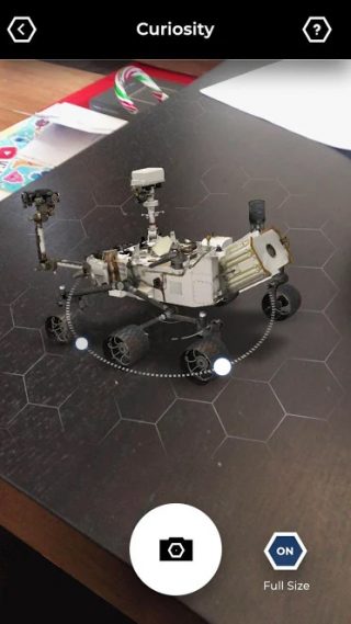Spacecraft AR - образовательная программа для Android