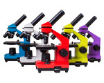 Школьный микроскоп Levenhuk Rainbow 2L, увеличение 40-400x